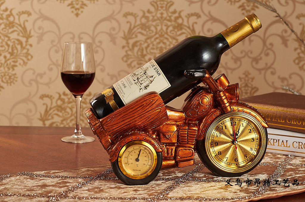 Cremalheiras de vinho de madeira artesanal de motocicleta, rack de vinho,acessórios da barra de cozinha, suporte garrafa de vinho decoração,Porta-Vinho em Madeira Estilo Moto, Arte Decorativa de porta-Vinhos Com Formato de Motocicleta, Presente Masculino Criativo, Suporte de Garrafa Rústico, Detalhes Em Madeira Artesanal, Acabamento Rústico em Motocicleta Decorativa, Suporte Criativo Para Vinho, Design de Qualidade Bratta, Peça Decorativa Feita à Mão-Bratta