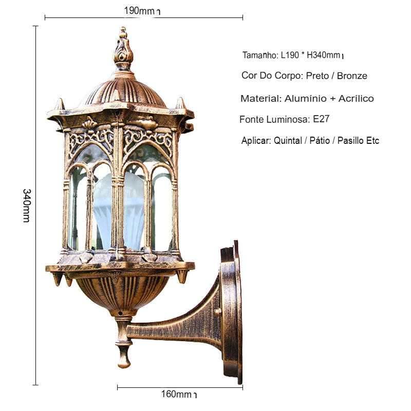 Luminária De Parede Externa, Luminária Para Varanda, Luminária De Parede Impermeável, Luminária Resistente à Ferrugem, Luminária Para Área Externa, Luminária Retrô Parede, Luminária Vintage Externa, Luminária Para Jardim, Iluminação De Parede Externa, Luminária De Parede Clássica, Luminária Decorativa Externa, Luminária De Alumínio, Luminária Para Pátio, Luminária De Parede Para Corredor, Iluminação Externa Residencial, Luminária Estilo Retrô, Luminária Parede Preta, Luminária De Parede Bratta, Lojas Bratta