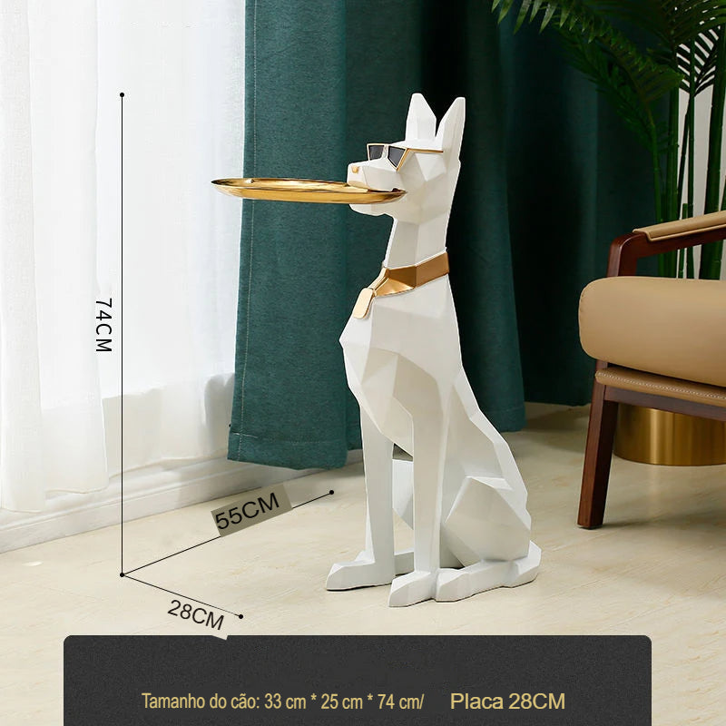 Estátua Doberman, Escultura Doberman, Estátua Decorativa de Cão, Estátua de Resina Doberman, Doberman Decorativo, Escultura de Resina, Ornamento de Resina, Decoração Moderna, Decoração Contemporânea, Estátua de Cachorro, Estátua Doberman Multiuso, Doberman Luxo, Estilo Sofisticado, Peça Decorativa de Doberman, Decoração para Sala, Decoração para Escritório, Estátua para Ambientes Modernos, Decoração de Interiores, Estátua de Cão Elegante, Arte Moderna, Estátua para Hall de Entrada, Presente-Lojas Bratta
