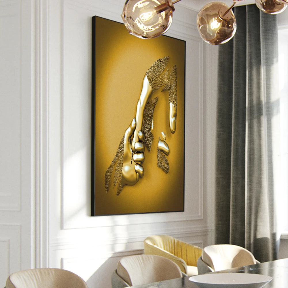 Quadro Decorativo Arte Moderna em Metal, Quadro Decorativo Arte Moderna, Impressão em Tela, Escultura de Parede Abstrata, Decoração Casa, Bratta, Arte Moderna em Metal, Arte moderna, Abstrato-Lojas Bratta