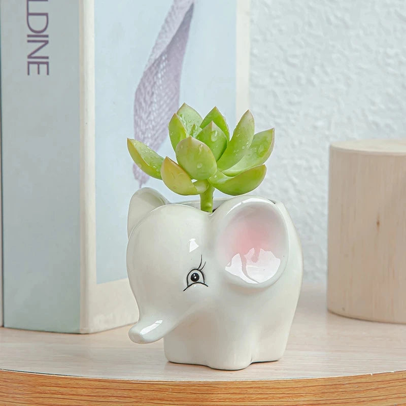 Vaso de flores de cerâmica nórdica, mini vaso com cabeça de vaca e ovelha zebra de desenho animado, Suculentas Plantas Bonsai Potes, Decoração Para Casa, Novo Estilo, Vasos De Cerâmica Animais, Vasos, Vaso Decorativo De Cerâmica Nórdico Animais, Vaso De Cerâmica, Mini Vasos De Cerâmica Animais, Mini Vasos, Jarro De Cerâmica Animais, Decoração, Cerâmica, Animais-Lojas Bratta