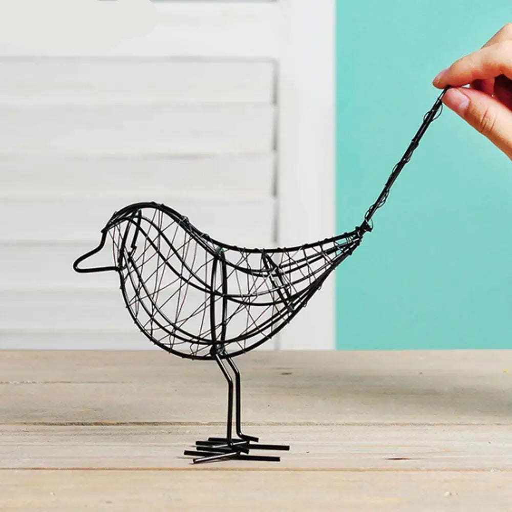 Fio de metal artificial ferro pássaro modelo estatuetas em miniatura decoração para casa artesanato contemporâneo presente, Pássaro, Presente, Estatueta de Pássaro em Fio de Metal, Estátua de Pássaro em Fio de Metal, Escultura Pássaro em Metal, Escultura Pássaro Decorativo em Metal, Escultura Pássaro Decorativo, Escultura de Pássaro em Metal, Escultura de Pássaro Decorativo, Enfeite de Pássaro em Fio de Metal-Lojas Bratta