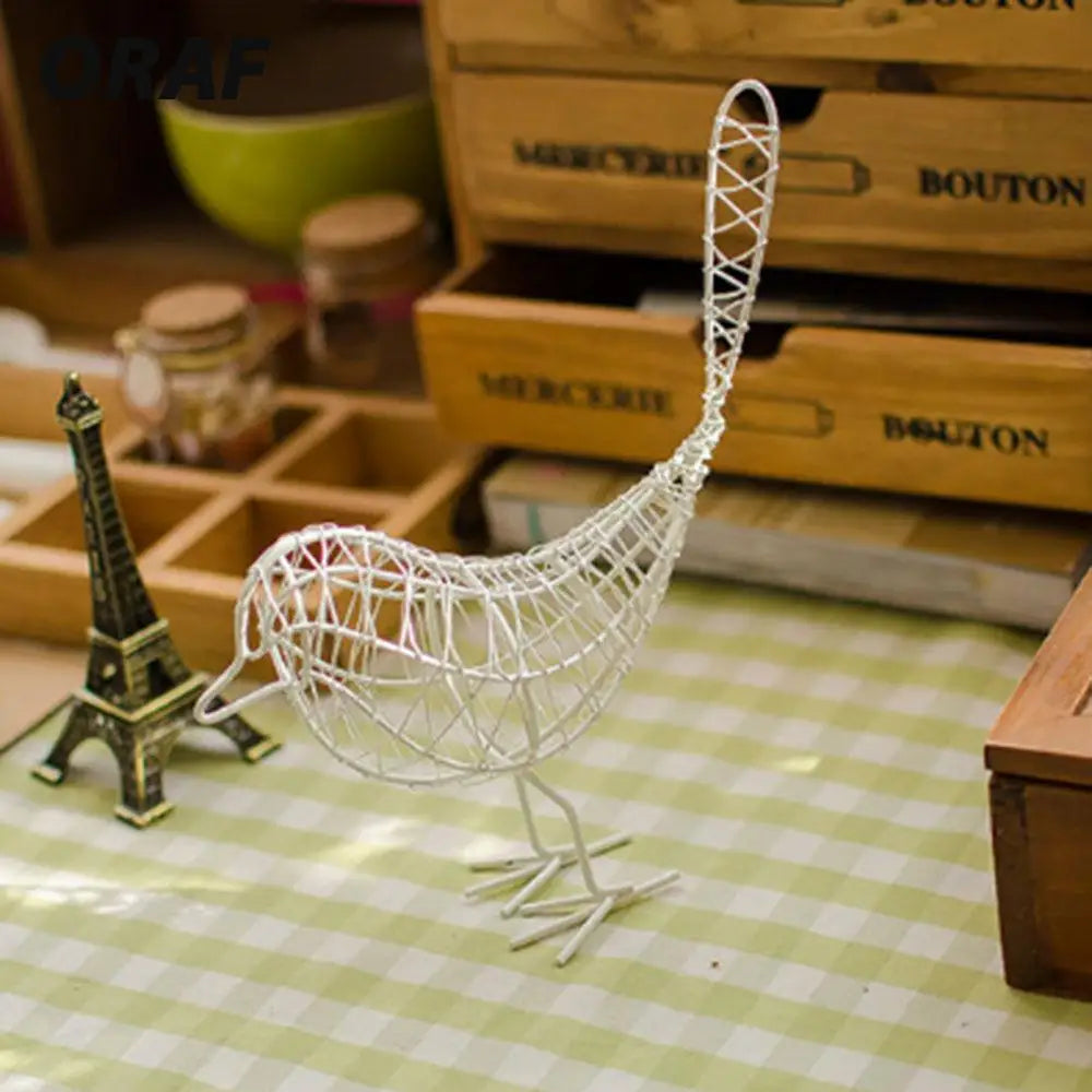 Fio de metal artificial ferro pássaro modelo estatuetas em miniatura decoração para casa artesanato contemporâneo presente, Pássaro, Presente, Estatueta de Pássaro em Fio de Metal, Estátua de Pássaro em Fio de Metal, Escultura Pássaro em Metal, Escultura Pássaro Decorativo em Metal, Escultura Pássaro Decorativo, Escultura de Pássaro em Metal, Escultura de Pássaro Decorativo, Enfeite de Pássaro em Fio de Metal-Lojas Bratta