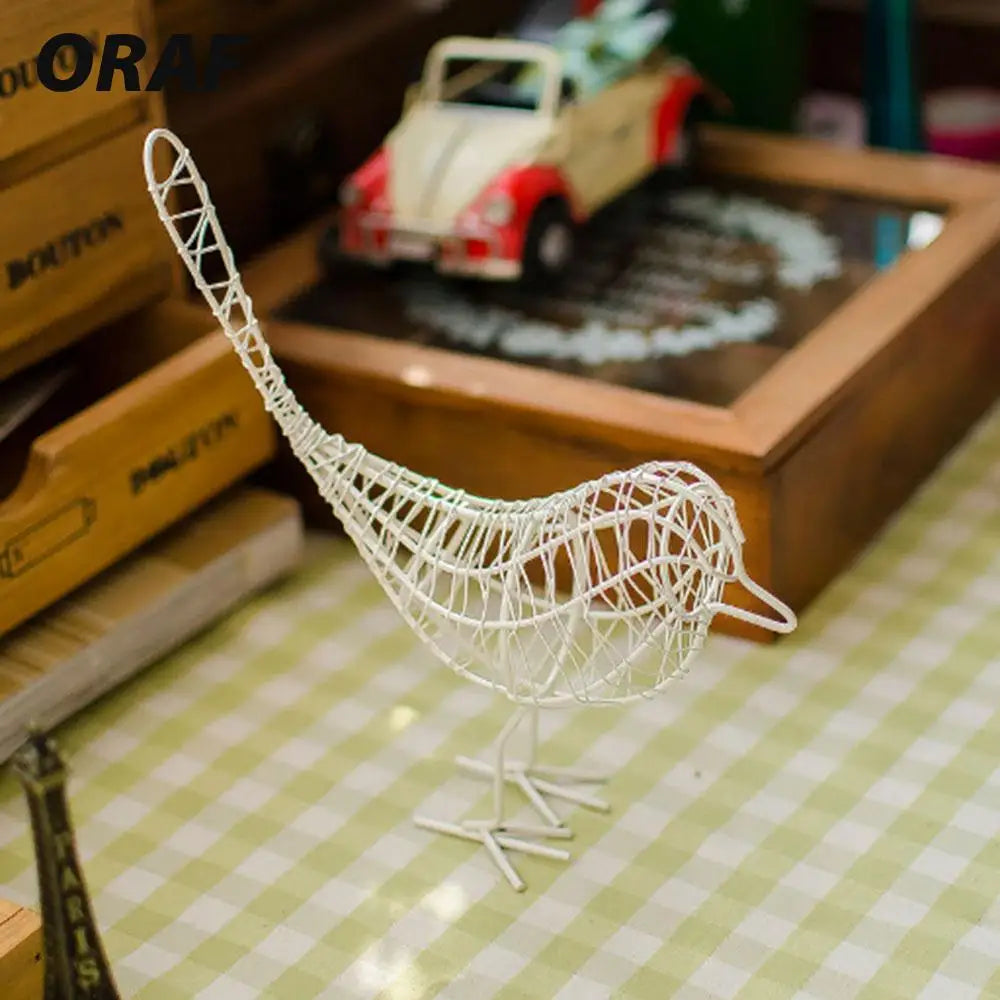 Fio de metal artificial ferro pássaro modelo estatuetas em miniatura decoração para casa artesanato contemporâneo presente, Pássaro, Presente, Estatueta de Pássaro em Fio de Metal, Estátua de Pássaro em Fio de Metal, Escultura Pássaro em Metal, Escultura Pássaro Decorativo em Metal, Escultura Pássaro Decorativo, Escultura de Pássaro em Metal, Escultura de Pássaro Decorativo, Enfeite de Pássaro em Fio de Metal-Lojas Bratta