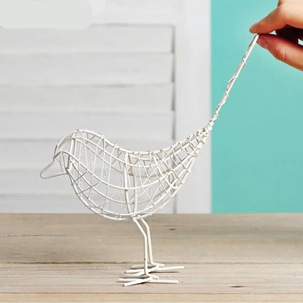 Fio de metal artificial ferro pássaro modelo estatuetas em miniatura decoração para casa artesanato contemporâneo presente, Pássaro, Presente, Estatueta de Pássaro em Fio de Metal, Estátua de Pássaro em Fio de Metal, Escultura Pássaro em Metal, Escultura Pássaro Decorativo em Metal, Escultura Pássaro Decorativo, Escultura de Pássaro em Metal, Escultura de Pássaro Decorativo, Enfeite de Pássaro em Fio de Metal-Lojas Bratta