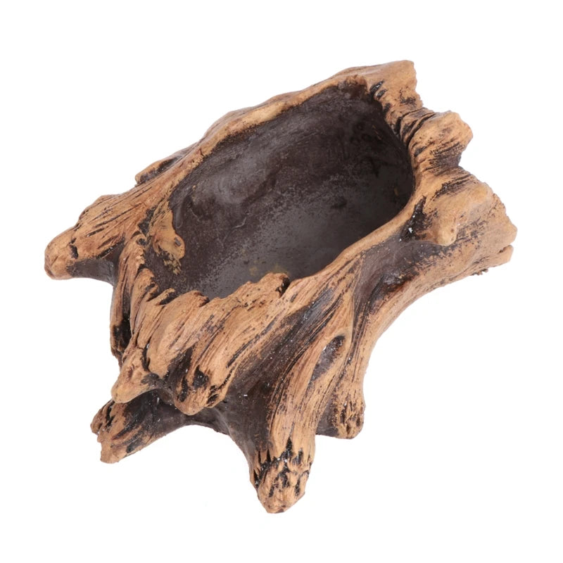Vaso Imitando Raiz de Árvore em Concreto, Vaso Decorativo Para Plantas, Mini Vaso Imitando Raiz de Árvore em Concreto, Mini Vaso Decorativo Para Suculentas, Mini Vaso Decorativo Para Plantas, Mini Jarro Imitando Raiz de Árvore em Concreto, Jarro Imitando Raiz de Árvore em Concreto, Jarro Decorativo Para Plantas, Vaso de Decoração com Aparência de Madeira Natural, Plantador de Suculentas, suprimentos para jardim interno e externo, suculentas, externo, interno, cimento - Lojas Bratta