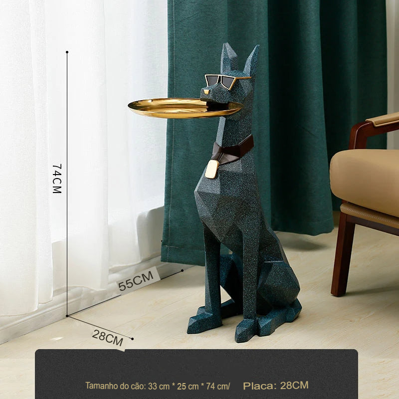 Estátua Doberman, Escultura Doberman, Estátua Decorativa de Cão, Estátua de Resina Doberman, Doberman Decorativo, Escultura de Resina, Ornamento de Resina, Decoração Moderna, Decoração Contemporânea, Estátua de Cachorro, Estátua Doberman Multiuso, Doberman Luxo, Estilo Sofisticado, Peça Decorativa de Doberman, Decoração para Sala, Decoração para Escritório, Estátua para Ambientes Modernos, Decoração de Interiores, Estátua de Cão Elegante, Arte Moderna, Estátua para Hall de Entrada, Presente-Lojas Bratta
