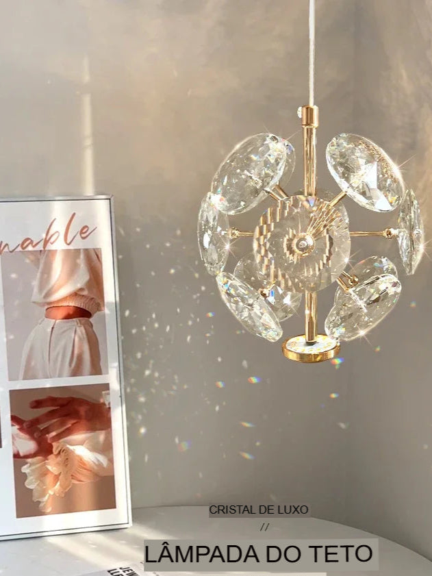 Moderno K9 Cristal Puro Cabeceira Pequena Luz Lustre Luxo Lâmpada de Parede de Cristal Corredor Lâmpada de Teto Bar Decoração Lâmpadas Nobres, luxo, iluminação, cristal, lustre, cabeceira, Luminária de Teto Cristal Moderna, Lustre de Cristal Luxo, Lustre Pendente de Luxo, Luminária Cristal Touch, Lâmpada de Mesa de Cristal, Luminária Cristal Light Luminária De Cristal De Luxo, Luminária De Mesa Em Cristal, Luminária De Cristal Artesanal, Luminária Elegante Com Cristais, Luminária Premium -Lojas Bratta
