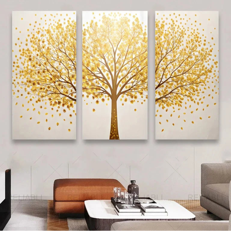 Luxo Golden Rich Árvore Cartaz e Cópias, Pintura Moderna Da Lona, Wall Art, Pictures for Living Room, Home Decor, Sem Moldura, Luz, Árvore Dourada - Arte em Tela Moderna, Tela-Dourada, Quadro sem MolduraQuadro Decorativo Árvore Dourada Luxo 3PCS, Quadro Decorativo Moderno, Quadro Decorativo Arte Moderna, Quadro Decorativo Arte em Tela, Quadro Decorativo Abstrato Moderno, Quadro Decorativo Abstrato, Quadro Decorativo 3PCS, Quadro Decorativo 3 Telas, Luxo Árvore Dourada - Arte em Tela Moderna-Lojas Bratta