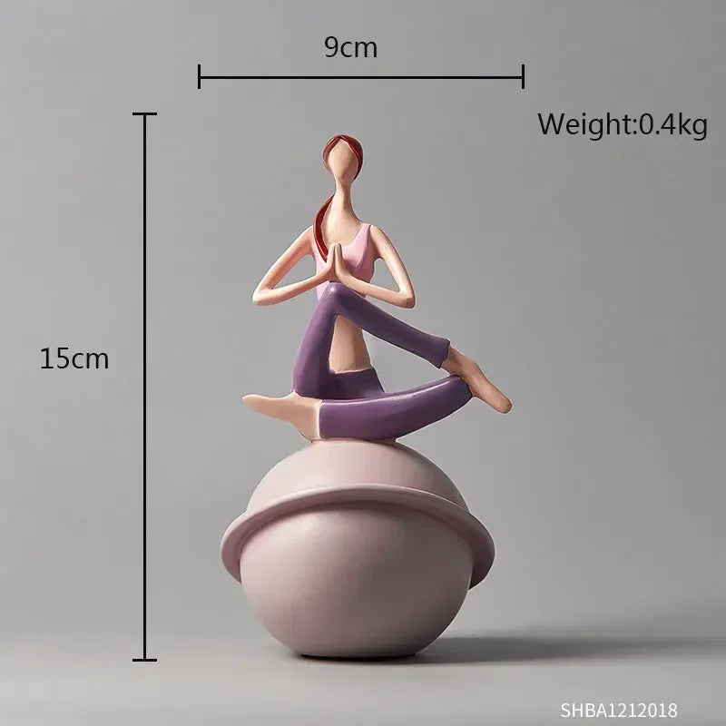 decoração de casa, Escultura Yoga Meditação, Escultura Minimalista Yoga, Escultura Decoração Yoga, Escultura de Mulher Yoga, Estátua Yoga Meditação, Estátua Minimalista Yoga, Estátua Decoração Yoga, Estátua de Mulher Yoga, Estatuetas Minimalista Yoga, Estatueta Yoga Meditação, Estatueta Decoração Yoga, Estatueta arte, poses de ioga de menina de resina, estatueta, figura de mulher de ioga, decoração de estúdio, ornamento, artesanato, presente, ioga, escultura, estatueta de resina, arte moderna - Lojas Bratta