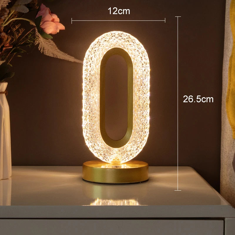 Luminária De Mesa LED Cristal, Luminária Cristal Lua, Luz Noturna Com Design De Lua, Luminária Com Escurecimento Contínuo, Luminária Touch Com Controle Remoto, Luz Decorativa Para Quarto, Luminária LED Com Carregamento USB, Luminária De Cristal Com Estilo, Iluminação Para Dormir Suave, Luminária Moderna Para Sala, Luz De Mesa Com Toque, Luminária LED Para Cabeceira, Luminária Com Luz Ajustável, Luminária Elegante Para Escritório, Iluminação Contemporânea – Lojas Bratta
