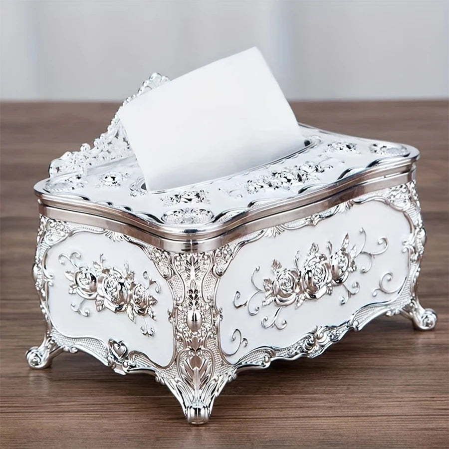 Portas Guardanapos Estilo Europeu, High-End, Hotel, Restaurante, Sala de Estar, Desktop, Dispensador de Papel, Porta Guardanapos Estilo Europeu, Acessório Decorativo para Mesa, Dispensador de Guardanapos Elegante, Porta Guardanapos para Sala de Estar, Porta Guardanapos para Restaurante, Porta Guardanapos para Hotel, Design Clássico Europeu, Decoração de Mesa Sofisticada, Porta Guardanapos Bratta, Produto de Qualidade para Mesa, Toque de Estilo na Cozinha, Porta Guardanapos Durável, Lojas Bratta.