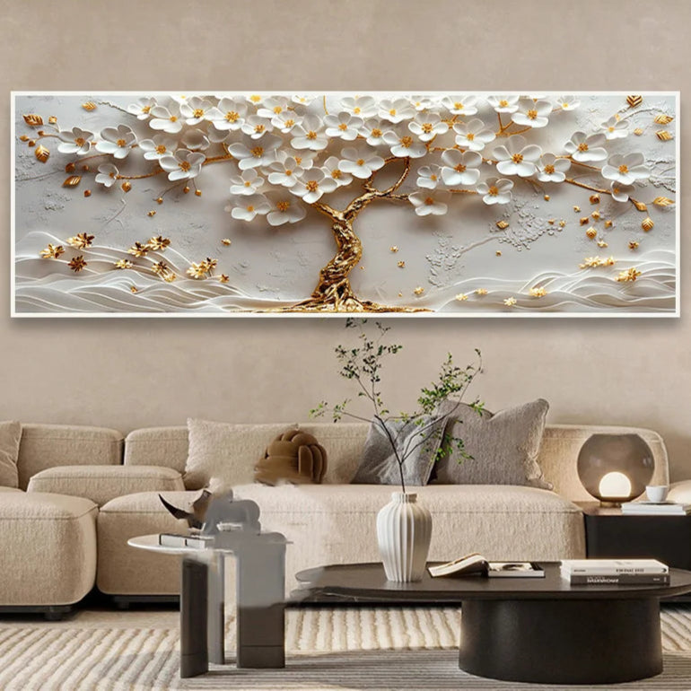Árvore Dourada, Quadro Pintura Árvore, Quadro Decorativo Árvore Dourada com FolhasQuadro Decorativo Árvore Dourada, Quadro Arvore Dourada 3D, Pintura em Lona Árvore Dourada, Impressão Canvas Árvore Dourada, Decoração Moderna, Bratta DecoraçõesArte de Parede Árvore Dourada 3D, Arte de parede, Arte 3D-Lojas Bratta