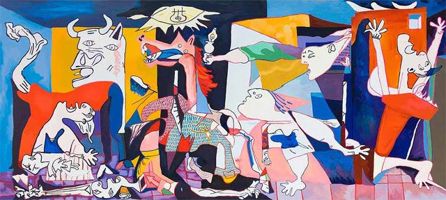 Abstrato arte da parede imagem picasso famosa pintura guerguernica posters cartazes pintura da lona para sala de estar moderna decoração do escritório em casa, Quadro em Tela Picasso, Quadro Abstrato, Arte de Parede Picasso, Quadro Tela Arte Moderna, Quadro Decorativo Abstrato, Quadro Abstrato, Pintura Abstrata, Quadro Picasso, Lona Impressa, Decoração Moderna, Arte-abstrata, Arte de Parede de Lona Pintura Picasso, Arte de Parede Abstrata em Tela- Picasso-Lojas Bratta