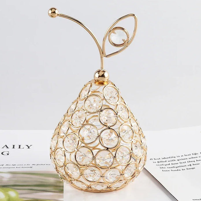 Ornamentos Frutas Decorativas Douradas Cristal, Frutas Decorativas Douradas Cristal, Maçã Cristal, Frutas Minimalistas Cristal Pêra, Frutas Decorativas Douradas Cristal, Frutas Cravejadas de Cristais Pêra Maçã Abacaxi, Estatuetas de Frutas Decorativas Douradas Cristal, Estatueta Decorativa Frutas de Cristal Brilhante 3D, Esculturas Decorativas Frutas de Cristal Brilhante 3D, Esculturas de Frutas Decorativas Douradas Cristal, Enfeites Decorativos Frutas de Cristal Brilhante 3D, Abacaxi Cristal – Lojas Bratta