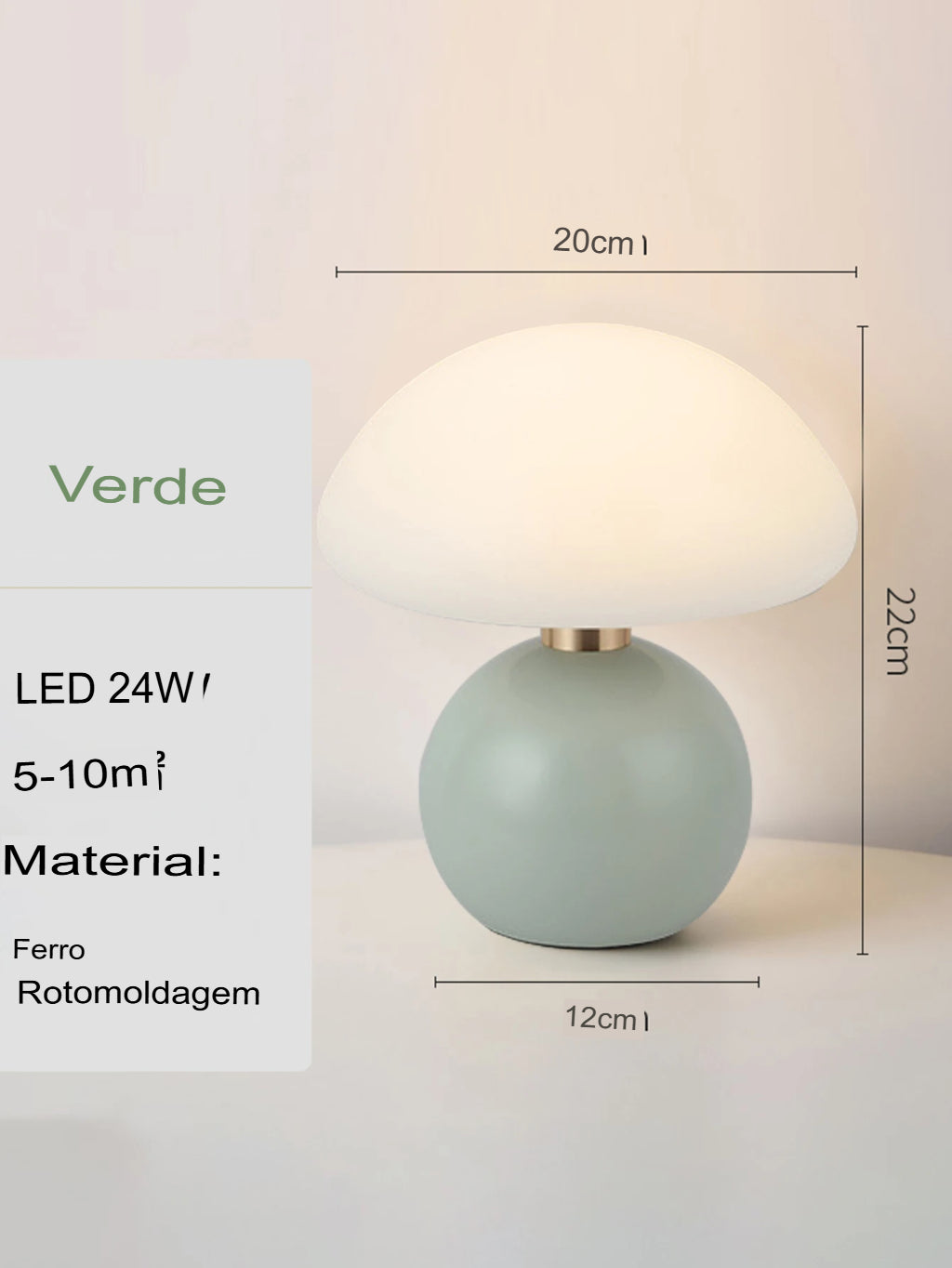 Abajur De Mesa LED, Luminária Mushroom, Abajur Moderno, Luz LED Quente, Iluminação Decorativa, Luminária Para Quarto, Luz Ambiente, Abajur Elegante, Iluminação Moderna, Abajur Para Sala, Luminária De Design, Luz Para Cabeceira, Abajur Estilo Contemporâneo, Luminária Compacta, Luz Para Ambientes, Luminária LED Bratta, Abajur Portátil, Iluminação De Mesa, Luminária Criativa, Luz Interior LED, Abajur Com Estilo, Luminária De Apoio, Luz Relaxante, Lojas Bratta