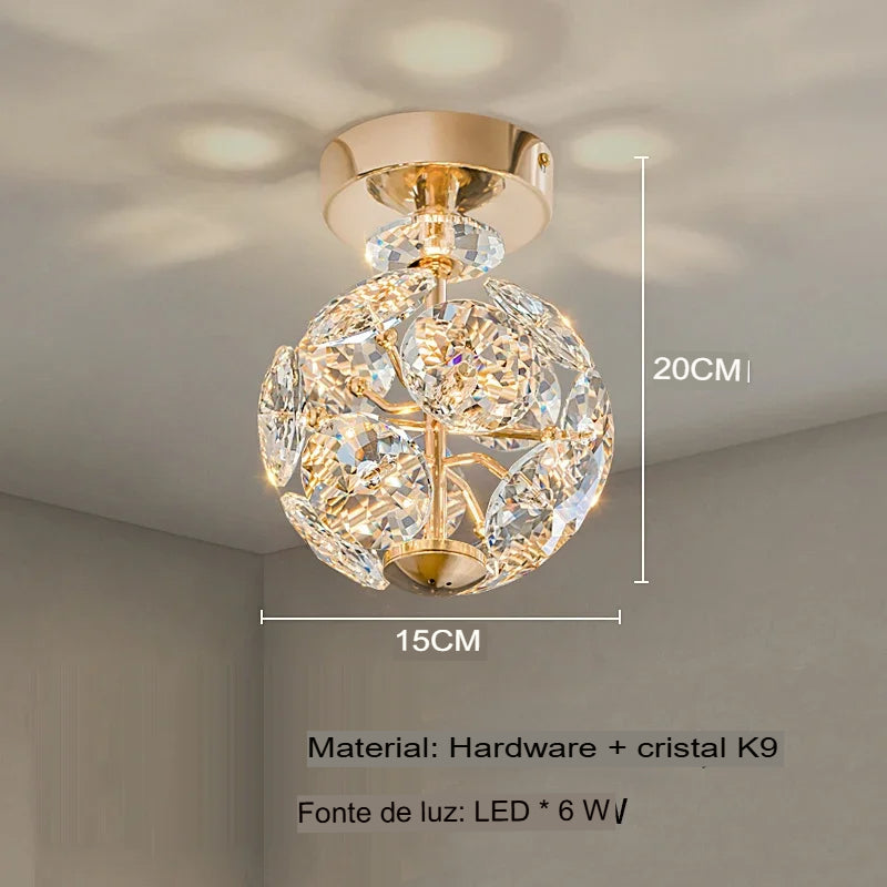 Moderno K9 Cristal Puro Cabeceira Pequena Luz Lustre Luxo Lâmpada de Parede de Cristal Corredor Lâmpada de Teto Bar Decoração Lâmpadas Nobres, luxo, iluminação, cristal, lustre, cabeceira, Luminária de Teto Cristal Moderna, Lustre de Cristal Luxo, Lustre Pendente de Luxo, Luminária Cristal Touch, Lâmpada de Mesa de Cristal, Luminária Cristal Light Luminária De Cristal De Luxo, Luminária De Mesa Em Cristal, Luminária De Cristal Artesanal, Luminária Elegante Com Cristais, Luminária Premium -Lojas Bratta