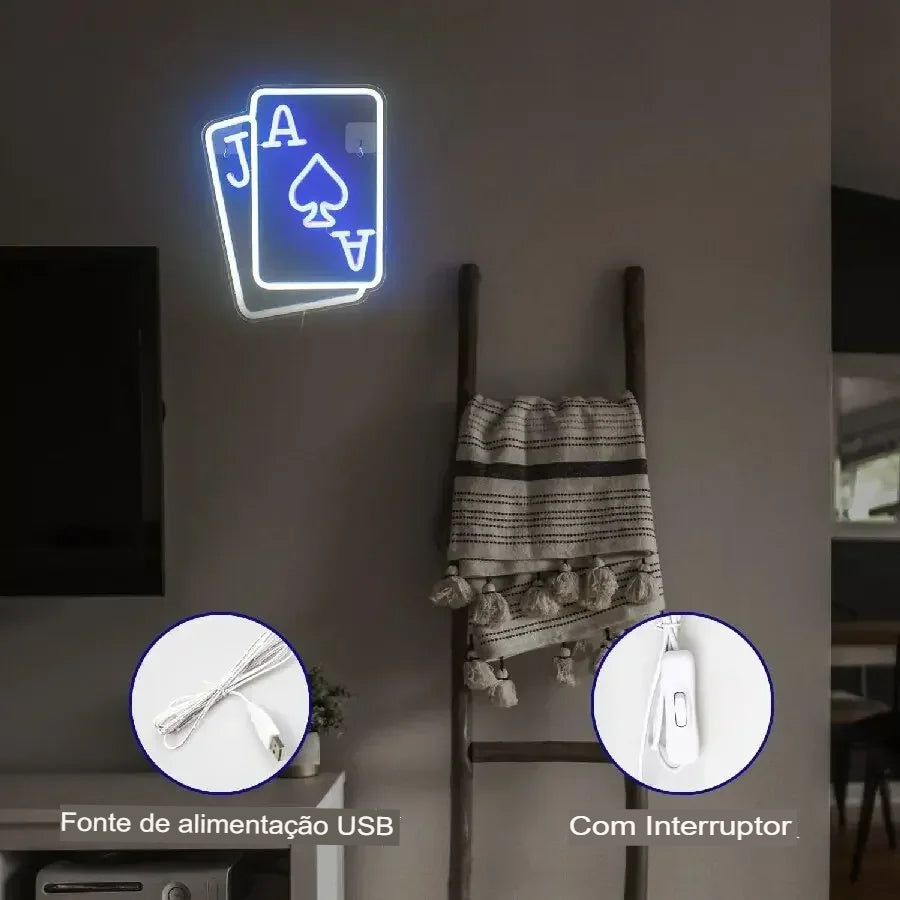 Letreiro De Néon Decorativo, Letreiro De Néon Para Quarto, Letreiro De Néon Para Bar, Letreiro De Néon Moderno, Letreiro De Néon Bratta, Letreiro Com Luz LED, Iluminação De Ambiente Criativo, Letreiro De Néon Para Festa, Letreiro Para Sala De Jogos, Letreiro LED Personalizado, Letreiro De Parede Luminoso, Letreiro Estilo Gamer, Iluminação Decorativa Com Néon, Luz De Néon Para Ambientes, Letreiro Luminoso Para Eventos, Letreiro Criativo De Parede, Néon Para Decoração Moderna, Letreiro De Néon - Lojas Bratta