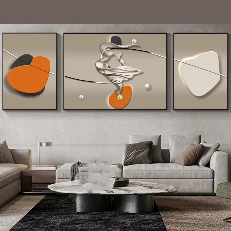 Quadros Decorativos, Arte Abstrata em Telas, Arte em Tela Abstrata, Tela em Tecido Abstrato, Painéis Abstrato em Tela Para Sala, Quadro Abstrato Preto e Branco -Lojas Bratta