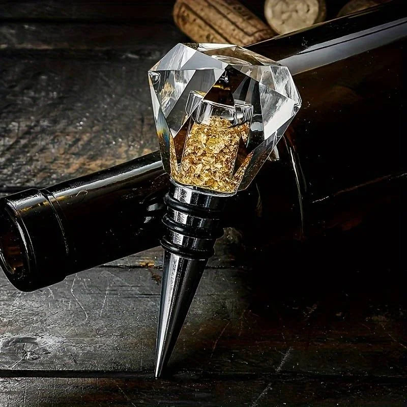 Rolha de cristal de vidro criativa, champanhe fresco mantendo a cortiça selada, rolha de cristal com face de diamante, Rolha De Champanhe, Rolha De Cristal, Acessório Para Vinho, Rolha Sofisticada, Tampa Decorativa, Presente Elegante, Rolha Em Vidro E Metal, Tampa De Espumante, Rolha Com Design Exclusivo, Tampa Para Vinhos Finos, Rolha Estilo Joia, Item De Luxo Para Bar, Tampa De Cristal Lapidado, Tampa Sustentável, Acessório Refinado, Presente Para Amantes De Vinho, Rolha Requintada, Brinde-Lojas Bratta