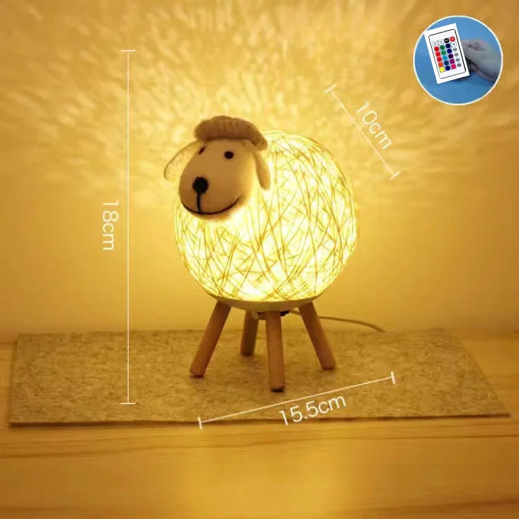 Luminária Ovelhinha, Luminária Infantil, Luminária de Mesa Infantil, Luminária para Quarto Infantil, Luminária com Design Lúdico, Luminária com Luz Suave, Luminária Decorativa Infantil, Luminária para Bebê, Luminária Criativa, Luminária Aconchegante, Luminária Fofa, Luminária Quarto Aconchegante, Luminária de Ovelha, Iluminação para Crianças, Luminária Bratta, Luz Noturna Infantil, Luminária para Decorar Quarto, Luminária de Mesa Fofa, Iluminação Tranquila, Luminária Encantadora, Decoração-Lojas Bratta