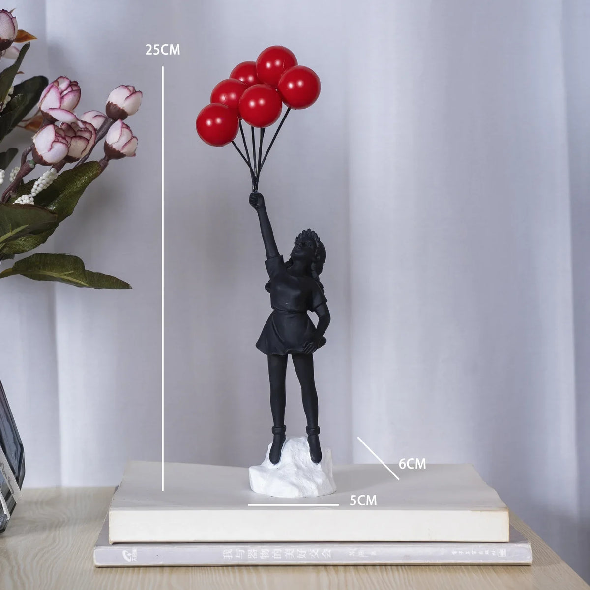 Decoração de Casa Decoração do Quarto criativo amor balão menina Escultura Ornamentos Abstrato Moderno casa desktop, Obra de Arte Decoração Escultura, Escultura Nórdica Moderna Balões de Infância, Escultura Estatueta de Menina de Balão, Escultura em Resina Meninas e Balões, Escultura Balloon, Escultura, Decoração Moderna, Balão, Arte Abstrata-Lojas Bratta