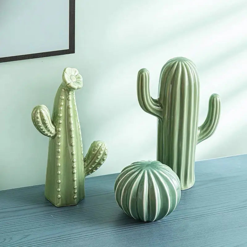 Artesanato de cerâmica nórdica Simulação Enfeites de cactos Arte Decoração de casa, Decoração de sala de estar, Cacto verde, Design moderno, Decoração de casa, Cerâmica, Enfeites de cactos artísticos, Design Moderno, Decoração para Casa, Cerâmica, Enfeites de Cacto, Artístico, Ornamento Cacto em Cerâmica, Kit 3 Cactos Ornamentais em Cerâmica, Escultura Cacto em Cerâmica, Conjunto Cactos Ornamentais em Cerâmica, Cactos Decorativos 3 PCS, Cacto de Cerâmica-Lojas Bratta