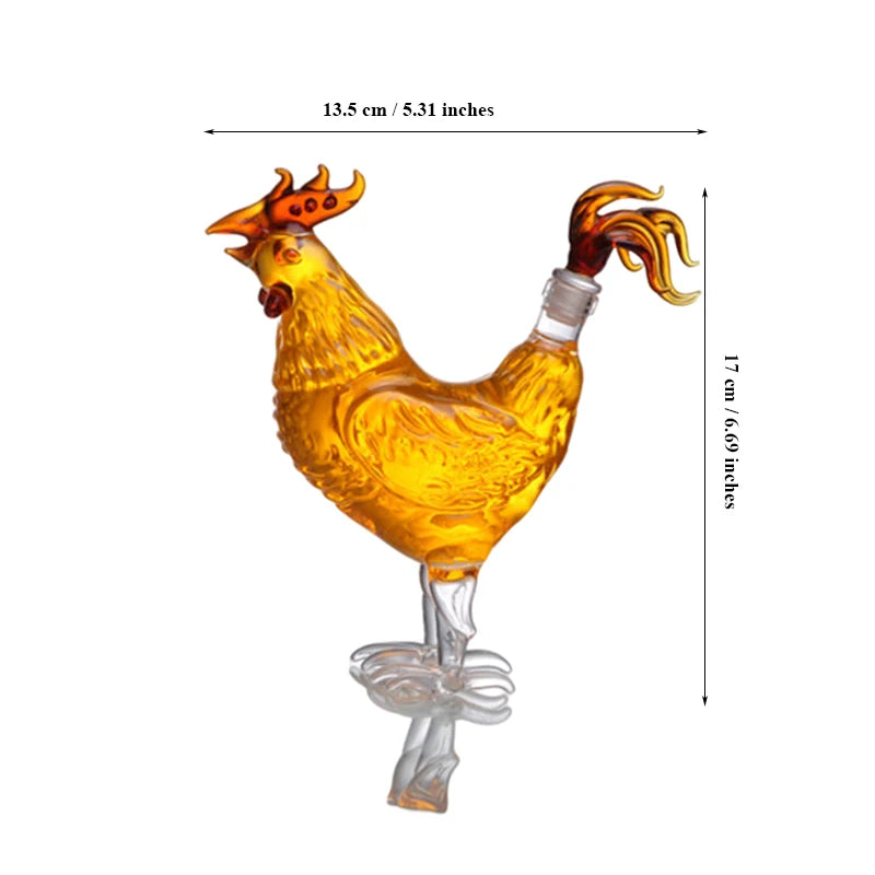 Decantador de Uísque, Decantador em Vidro, Decantador Criativo, Decoração para Bar, Presente Sofisticado, Uísque com Estilo, Design Animal, Vidro Borossilicato, Presente Masculino, Presente para Colecionadores, Bar com Estilo, Decoração Criativa, Decantador em Forma de Animal, Decoração com Vidro, Presente de Luxo, Presente Criativo, Estilo Exclusivo, Acessório para Uísque, Arte em Vidro, Brinde Diferenciado, Item de Bar, Peça Decorativa, Lojas Bratta