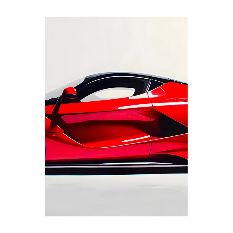 Quadro Decorativo Motivo Carro de Corrida, Quadro Decorativo Motivo Carro, Quadro, Decorativo Motivo Carro de Desempenho, Quadro Decorativo Motivo Carro de Corrida, Impressão em Tela, Decoração Moderna, Carros de Desempenho, Arte de Parede de Carros de Desempenho, Arte de Parede-Lojas Bratta