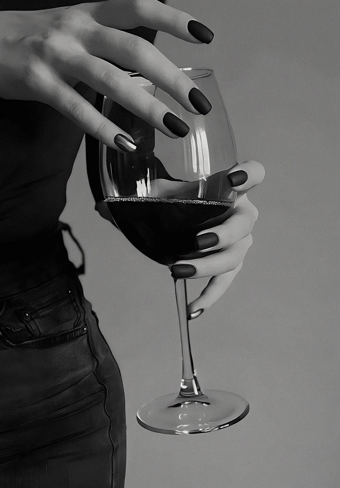 Preto e branco mulher bebendo vinho sexo menina cartaz impressão em tela arte fotos casa para sala de estar decoração da parede pintura sem moldura, Quadro Mulher Tomando Vinho, Quadro em tela Muler Bebendo Vinho, Quadro Decorativo, Mulher e Vinho, Quadro Decorativo Mulher com Vinho Pintura Abstrata, Quadro Decorativo Preto e Branco, Decoração Moderna, Arte em Tela, Arte Contemporânea-Lojas Bratta