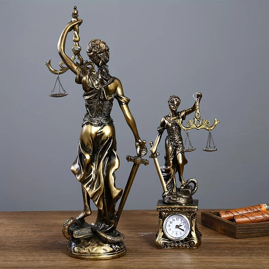 Estátua da Deusa da Justiça, Escultura da Justiça, Estátua da Justiça, Estátua Jurídica, Escultura Temis, Estátua Temis, Deusa da Justiça Decorativa, Decoração Jurídica, Estátua para Escritório de Advocacia, Estátua para Juízes, Símbolo da Justiça, Estátua de Resina, Estátua Clássica, Decoração Temática Jurídica, Escultura para Ambientes Jurídicos, Presente para Advogados, Presente para Juízes, Estátua com Balança da Justiça, Decoração para Escritório, Arte Clássica, Estátua Mítica, Deusa Grega-Lojas Bratta