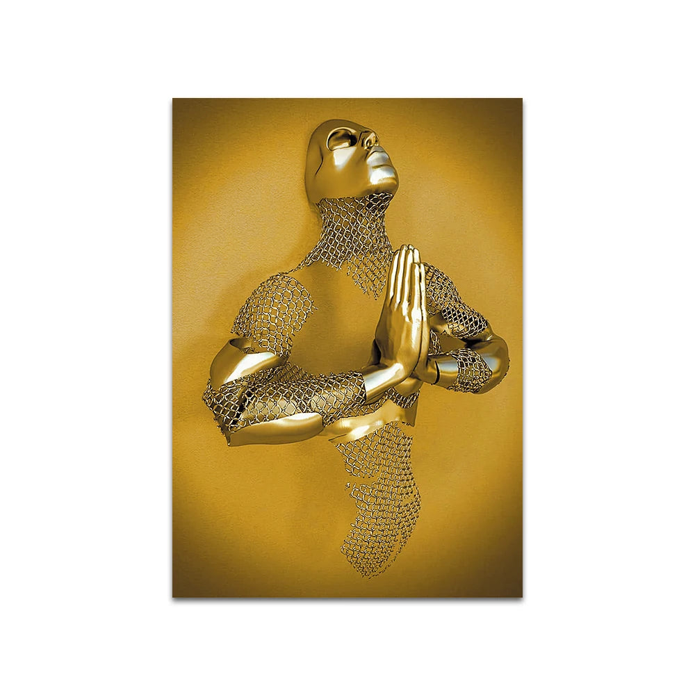 Quadro Decorativo Arte Moderna em Metal, Quadro Decorativo Arte Moderna, Impressão em Tela, Escultura de Parede Abstrata, Decoração Casa, Bratta, Arte Moderna em Metal, Arte moderna, Abstrato-Lojas Bratta