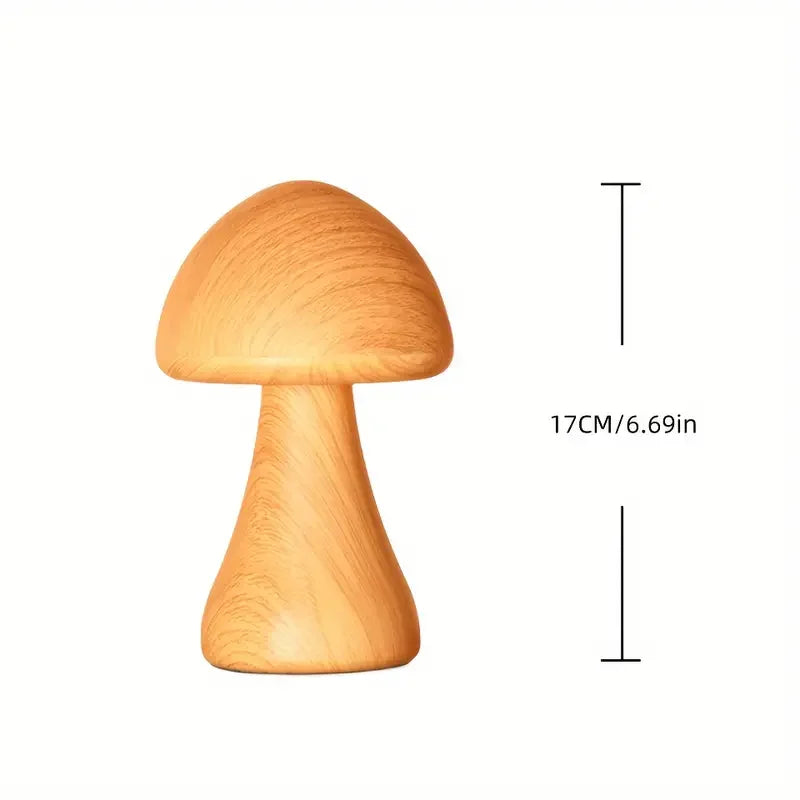 Abajur Retrô Sensor De Toque, Luminária Em Formato De Cogumelo, Abajur Mushroom Com LED, Luz Noturna Com Sensor De Toque, Abajur LED Para Quarto, Luminária Para Mesa De Cabeceira, Luz Decorativa Retrô, Iluminação Com Estilo Vintage, Luminária Fofa E Funcional, Abajur De Mesa Com Toque, Luz LED De Toque, Luminária Noturna Infantil, Iluminação Para Sala Aconchegante, Luz Criativa Em Formato De Cogumelo, Decoração Com Luminária Diferente – Lojas Bratta