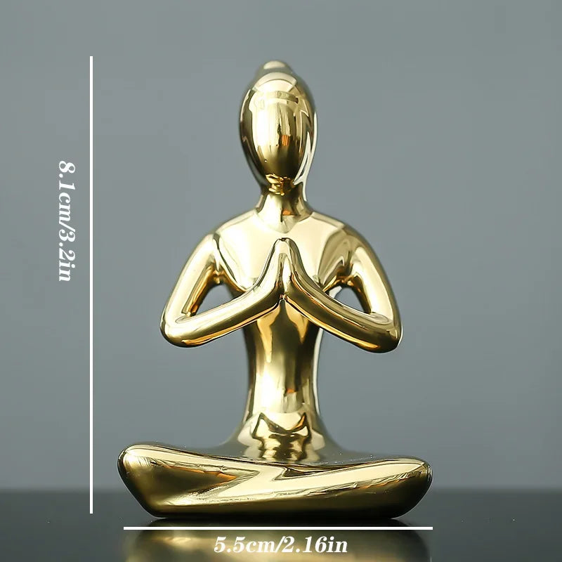 Cerâmica Arte Abstrata Yoga Poses Estatueta, Porcelana Senhora Figura Estátua, Escritório Estudo, Yoga Estúdio Ornamentos Decorações, Home Decor, Ornamento Elegante, Estatueta Yoga em Cerâmica, Estatueta yogaEstatueta de Cerâmica, Escultura Yoga em Cerâmica, Enfeite Mulher YogaEnfeite Decorativo Estatua Yoga, Decoração Cerâmica, Arte Moderna, Mini Estátua Yoga Abstrata em Cerâmica, Estátua Yoga Abstrata em Cerâmica, Estatueta Yoga em Cerâmica, Estatueta Yoga Abstrata em Cerâmica-Lojas Bratta