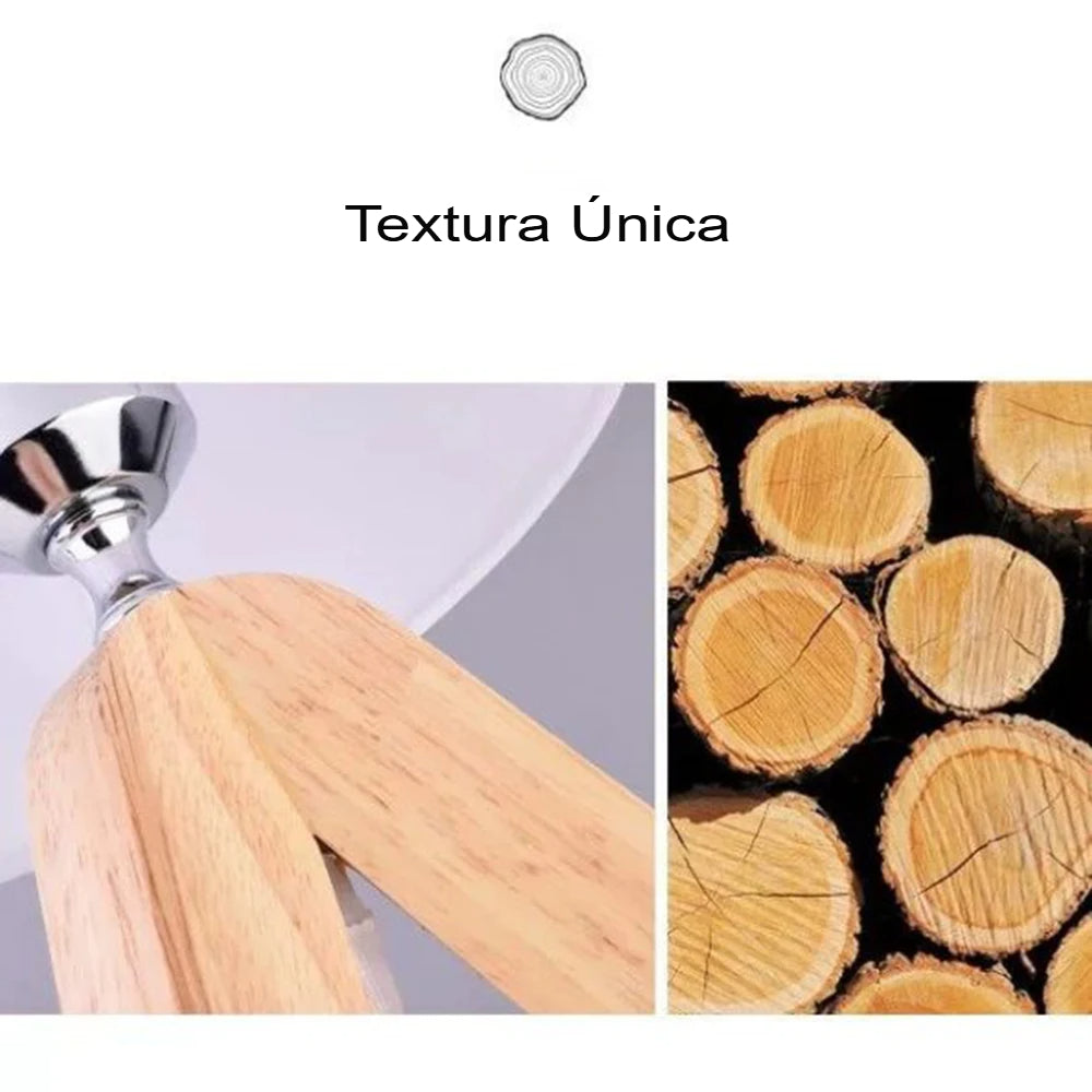Abajur de Mesa, Abajur Estilo Nórdico, Abajur com Cúpula de Tecido, Abajur de Madeira, Luminária para Quarto, Abajur para Sala, Iluminação Ambiente, Abajur Moderno e Elegante, Abajur para Escritório, Abajur Decorativo, Luminária Minimalista, Abajur Design Escandinavo, Abajur com Botão de Pressão, Lojas Bratta