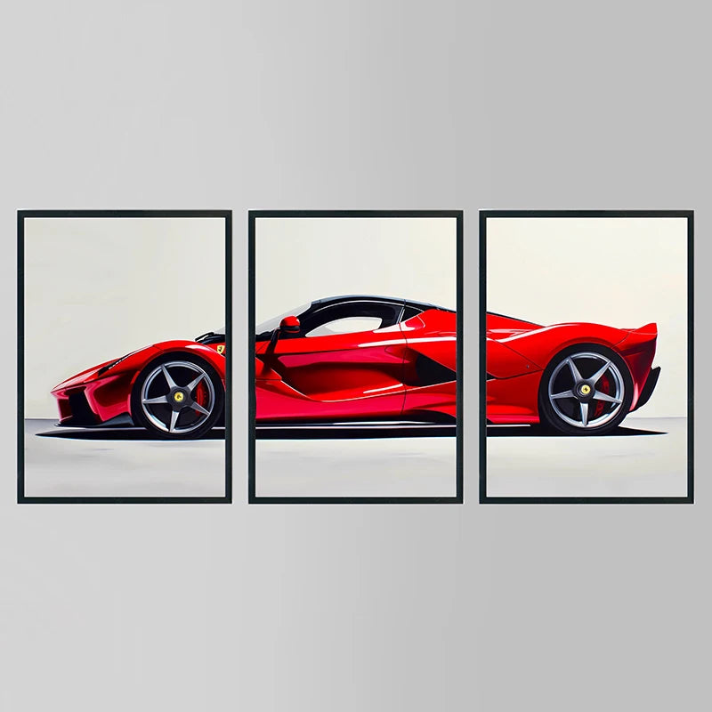 Quadro Decorativo Motivo Carro de Corrida, Quadro Decorativo Motivo Carro, Quadro, Decorativo Motivo Carro de Desempenho, Quadro Decorativo Motivo Carro de Corrida, Impressão em Tela, Decoração Moderna, Carros de Desempenho, Arte de Parede de Carros de Desempenho, Arte de Parede-Lojas Bratta