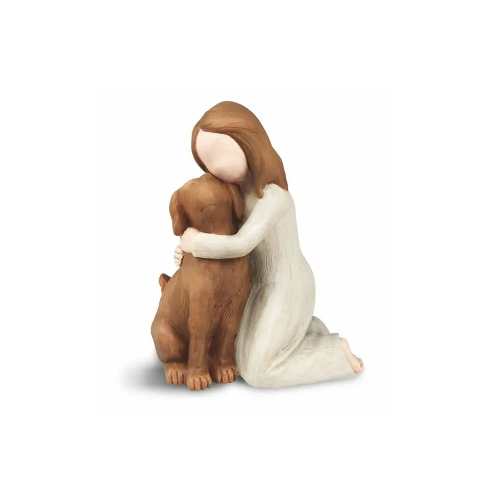 Estátuas de Resina em Duas Cores, Estatueta de Anjo Cão Resistente, Menina Segurando Cão, Pet Memorial Presentes, Escultura Dog Lovers, Estatueta Anjo Cão, Estátua de Resina, Estatua de Reina Anjo Cão, Escultura de Resina Anjo e Cão, Escultura de Resina, Estatueta Estátua de animalEstatueta de Resina Anjo CãoEscultura de Resina Anjo Cão, Ornamento de Resina Anjo Cão,Escultura em Resina Anjo Cão-Lojas Bratta