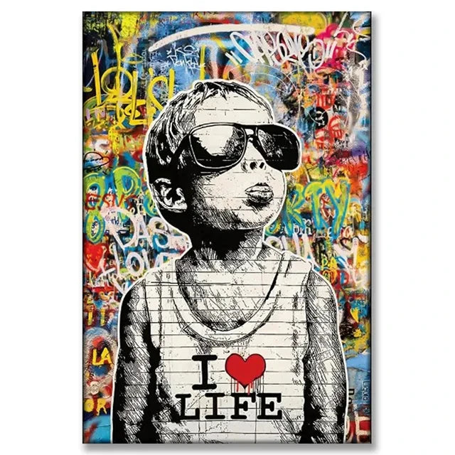 Street Style Graffiti Little Boy Canvas, Quadro Canvas Graffiti Street Style, Pôster Grafite Street Style Menino, Pôster Grafite Street Style Boy, Pôster de Lona Graffiti Street Style - BrattaPôster de Lona Graffiti Street Style, Poster-Graffiti, Pintura em Tela Grafite, Pintura de Tela Graffiti Street Style, Decoração-Urbana, Arte-Moderna, Arte-em-Lona-Lojas Bratta