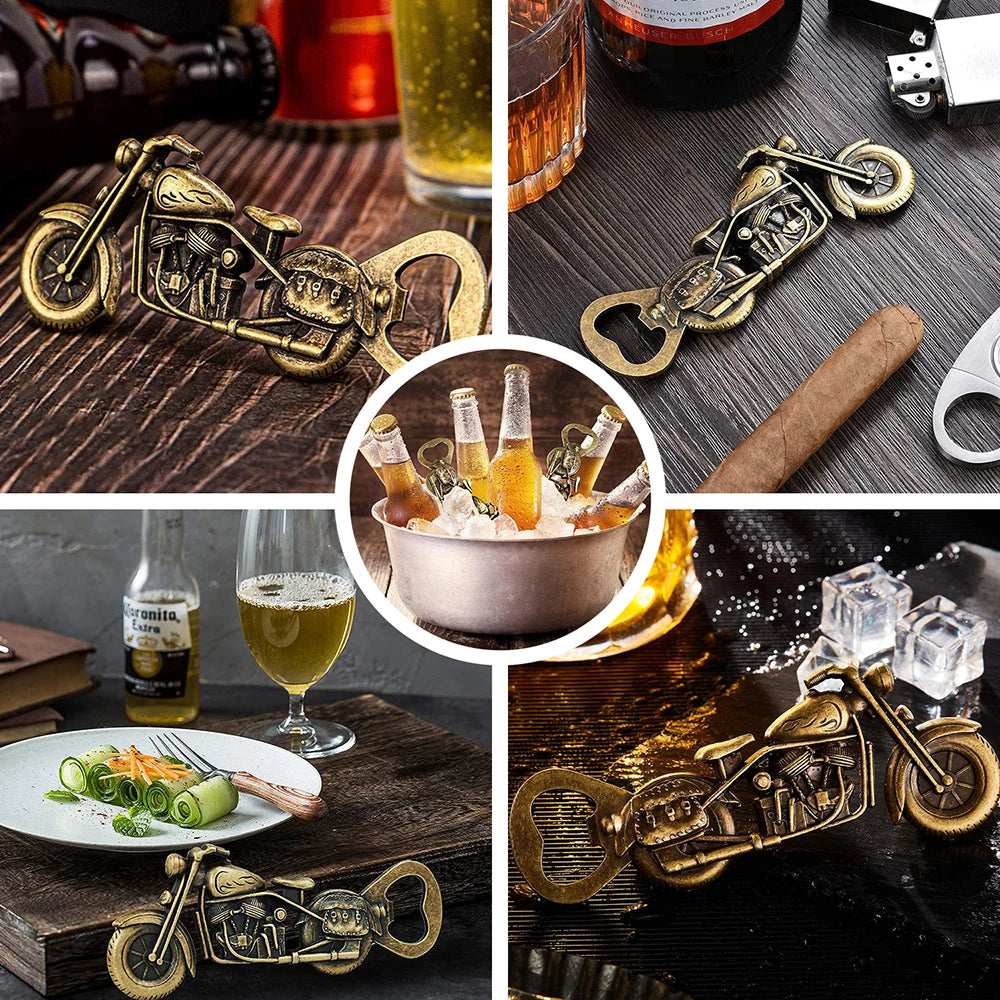 Abridor de Garrafa, Abridor Motocicleta, Abridor Criativo, Abridor de Metal, Estilo Vintage, Abridor Portátil, Presente Masculino, Acessório de Bar, Presente para Motociclista, Brinde Estiloso, Abridor com Design, Abridor Decorativo, Abridor com Estilo, Abridor de Bolso, Abridor Colecionável, Abridor Compacto, Abridor de Liga de Zinco, Produto Criativo, Abridor para Presentear, Lojas Bratta