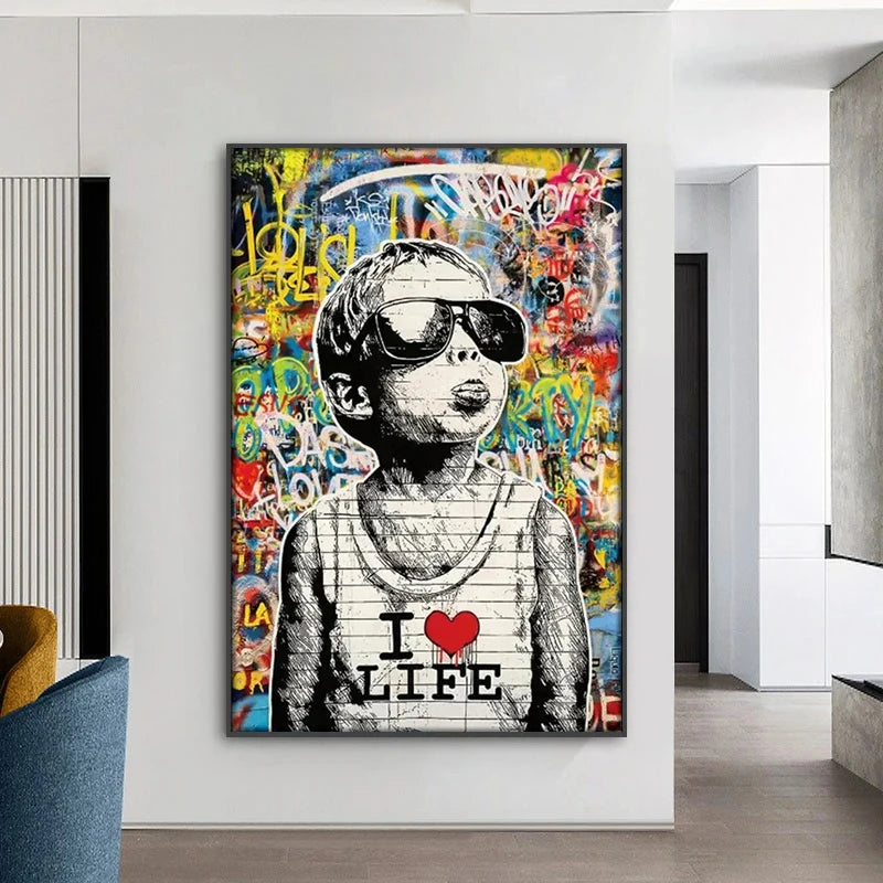 Street Style Graffiti Little Boy Canvas, Quadro Canvas Graffiti Street Style, Pôster Grafite Street Style Menino, Pôster Grafite Street Style Boy, Pôster de Lona Graffiti Street Style - BrattaPôster de Lona Graffiti Street Style, Poster-Graffiti, Pintura em Tela Grafite, Pintura de Tela Graffiti Street Style, Decoração-Urbana, Arte-Moderna, Arte-em-Lona-Lojas Bratta