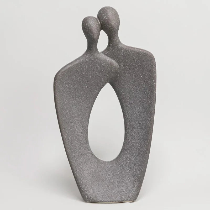 Esculturas De Amor De Estilo Simples Nórdico Cerâmica Casal Estátuas Doce Abraço Figuras, Presente Para Casamento, Aniversário, Estátua Nórdica Casal Abraço, Estátua Casal Abraçado em Cerâmica, Estatueta Nórdica Casal Abraço, Estatueta Casal Abraçado em Cerâmica, Esculturas, Escultura Nórdica Casal Abraço, Escultura Casal Abraçado em Cerâmica-Lojas Bratta