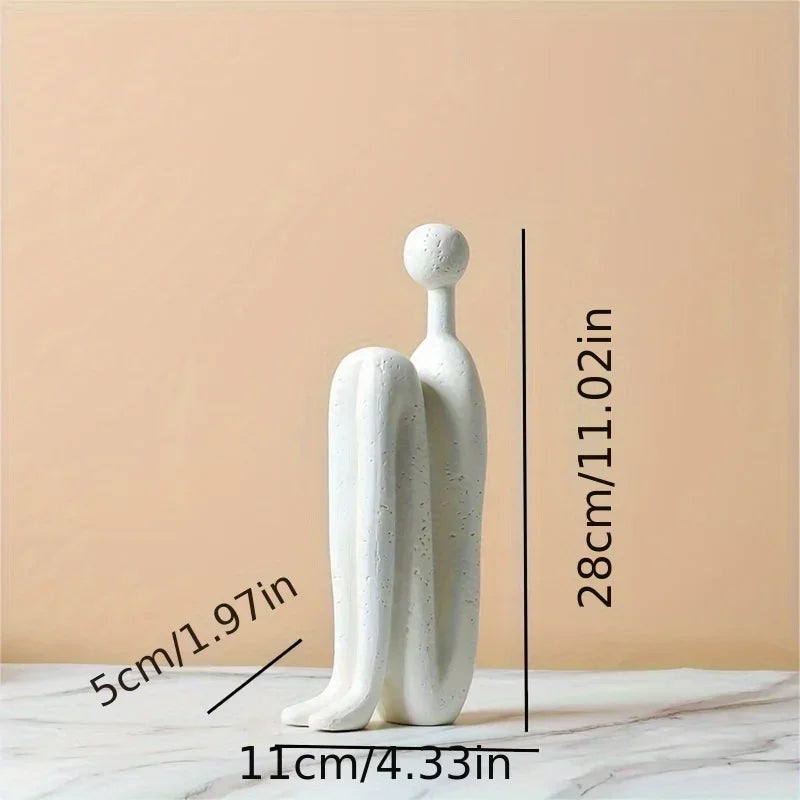 Escultura de Matchman de volta com costas, Estilo Nórdico Moderno, Desenho Abstrato Vintage, Estátua Abstrata Minimalista Personagem Humana, Estátua Abstrata Minimalista Figura Humana, Estátua Abstrata, Estatueta Abstrata Minimalista Personagem Humana, Estatueta Abstrata Minimalista Figura Humana, Esculturas, Escultura-Decoração, Escultura-Abstrata, Escultura Abstrata Minimalista Personagem Humana, Escultura Abstrata Minimalista Figura Humana, Escultura Abstrata em Resina-Lojas Bratta