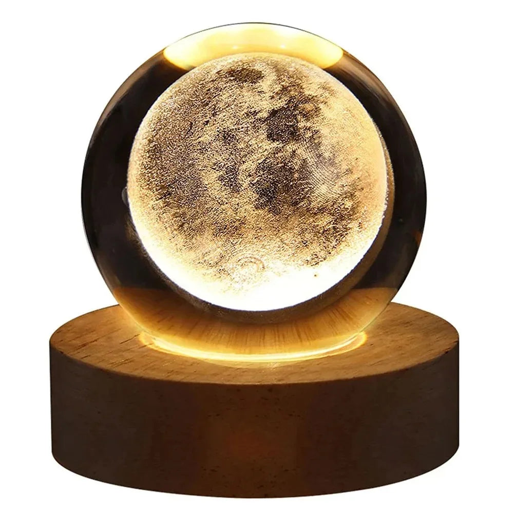 Lâmpada bola de cristal 3D exclusiva com projeções de galáxias e planetas Luz noturna USB para atmosfera aconchegante Luminária 3D De Cristal, Luminária Com Projeção De Galáxia, Luminária Bola De Cristal LED, Luminária Com Gravação A Laser, Luminária Galáxia Para Quarto, Luminária Estilo Espacial, Luminária De Mesa Astronômica, Luminária USB Com Base De Madeira, Luminária LED Com Cristal Natural, Luminária De Cristal Com Planetas, Luminária Decorativa De Galáxias, Luminária Astronômica Infantil-Lojas Bratta