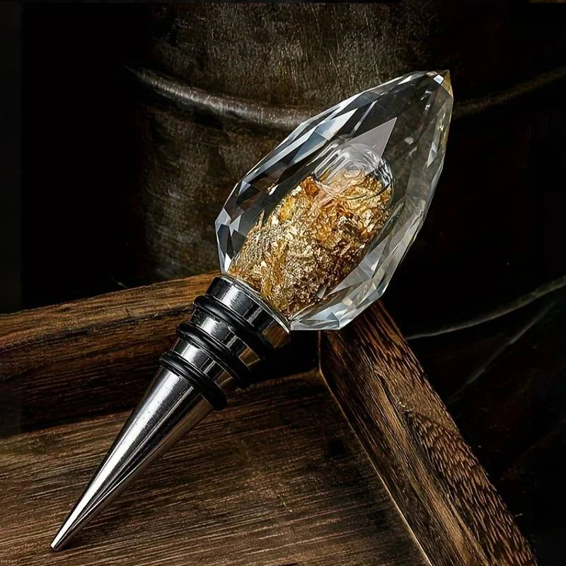 Rolha de cristal de vidro criativa, champanhe fresco mantendo a cortiça selada, rolha de cristal com face de diamante, Rolha De Champanhe, Rolha De Cristal, Acessório Para Vinho, Rolha Sofisticada, Tampa Decorativa, Presente Elegante, Rolha Em Vidro E Metal, Tampa De Espumante, Rolha Com Design Exclusivo, Tampa Para Vinhos Finos, Rolha Estilo Joia, Item De Luxo Para Bar, Tampa De Cristal Lapidado, Tampa Sustentável, Acessório Refinado, Presente Para Amantes De Vinho, Rolha Requintada, Brinde-Lojas Bratta