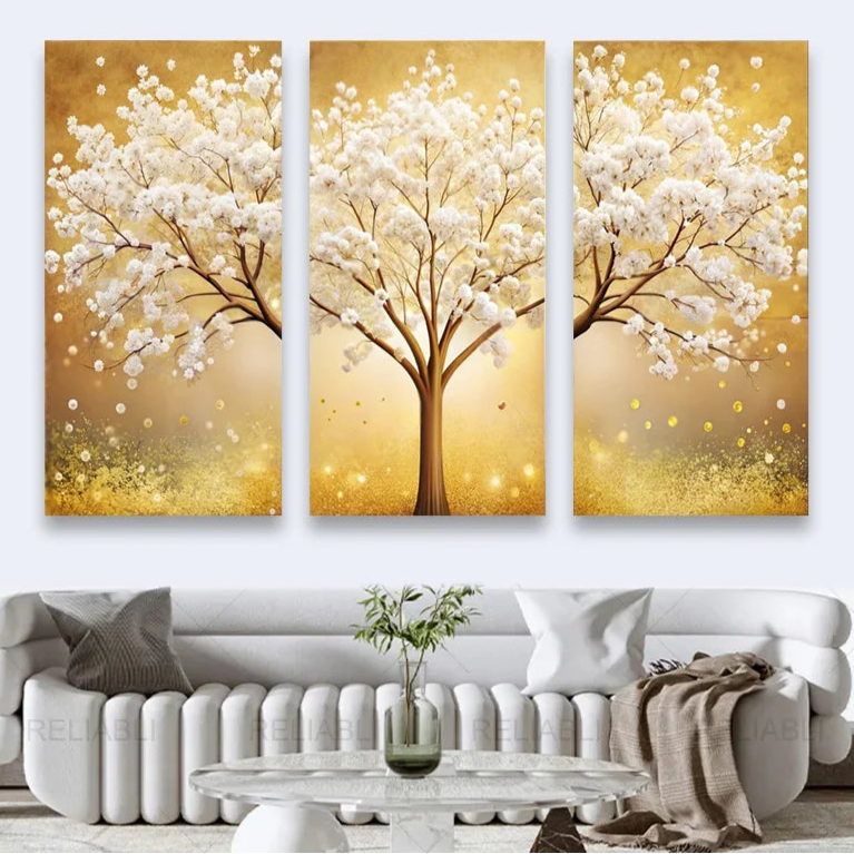 Luxo Golden Rich Árvore Cartaz e Cópias, Pintura Moderna Da Lona, Wall Art, Pictures for Living Room, Home Decor, Sem Moldura, Luz, Árvore Dourada - Arte em Tela Moderna, Tela-Dourada, Quadro sem MolduraQuadro Decorativo Árvore Dourada Luxo 3PCS, Quadro Decorativo Moderno, Quadro Decorativo Arte Moderna, Quadro Decorativo Arte em Tela, Quadro Decorativo Abstrato Moderno, Quadro Decorativo Abstrato, Quadro Decorativo 3PCS, Quadro Decorativo 3 Telas, Luxo Árvore Dourada - Arte em Tela Moderna-Lojas Bratta