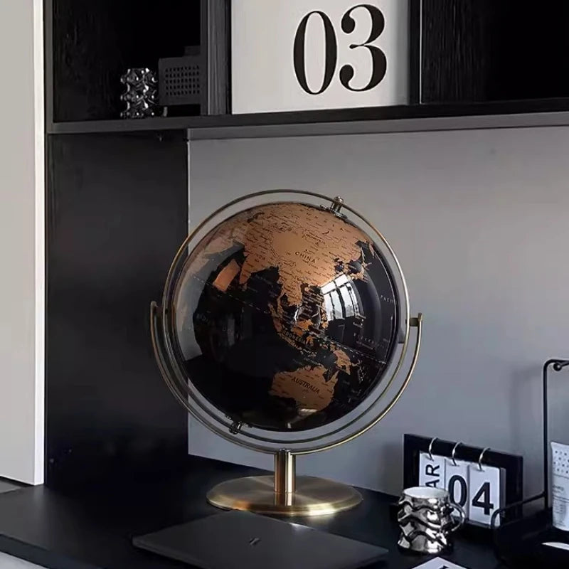 Globo Rotativo, Globo Decorativo, Globo Terrestre Mapa Mundi, Globo Terrestre Giratório Preto, Globo Terrestre Giratório Dourado, Globo Terrestre Giratório, Globo Terrestre Decorativo Base Metálica Preto e Dourado, Globo Terrestre Decorativo Base Metálica Preto e Dourado, Globo Terrestre Decorativo Base Metálica, Globo Mundi , Globo Mundial, Decorativo Moderno, Globo Mundi de Metal Dourado e Preto, Geografia, Decoração Moderna-Lojas Bratta