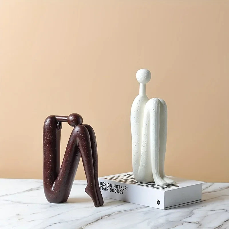 Escultura de Matchman de volta com costas, Estilo Nórdico Moderno, Desenho Abstrato Vintage, Estátua Abstrata Minimalista Personagem Humana, Estátua Abstrata Minimalista Figura Humana, Estátua Abstrata, Estatueta Abstrata Minimalista Personagem Humana, Estatueta Abstrata Minimalista Figura Humana, Esculturas, Escultura-Decoração, Escultura-Abstrata, Escultura Abstrata Minimalista Personagem Humana, Escultura Abstrata Minimalista Figura Humana, Escultura Abstrata em Resina-Lojas Bratta