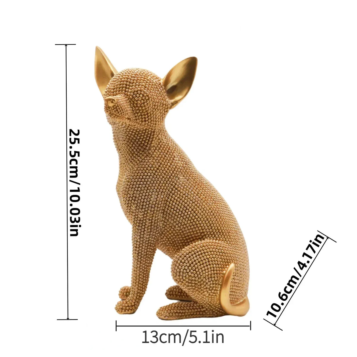 Animais de Estimação Colecionáveis, Presente Para Amantes de Animais de Estimação. Resina, Presente-Animal, Estátua-de-chihuahua, Escultura-Decorativa, Ornamento Decorativo de Chihuahua, Estátua-Chihuahua, Estátua Decorativa de Chihuahua, Estátua de Chihuahua, Estatueta Decorativa de Chihuahua, Escultura-Decorativa, Escultura Decorativa de Chihuahua, Decoração-Moderna, Decoração-Moderna, Lojas Bratta