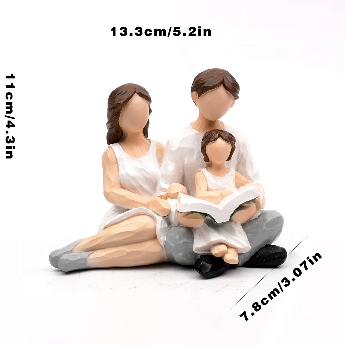 Família e família série resina estátua imitação, decoração desktop, ornamento, Natal e presente Thanksgiving, Waowumar Família D3, resina, ornamento, família, Estátua Família-Decoração Exclusiva, Estátua Família-Decoração, Estátua Família, Escultura Minimalista Família, Escultura Family, Escultura Estátua Família, Escultura Estátua Estatueta Família, Escultura Decorativa Família, Decoração-Moderna, Decoração, Arte Moderna-Lojas Bratta