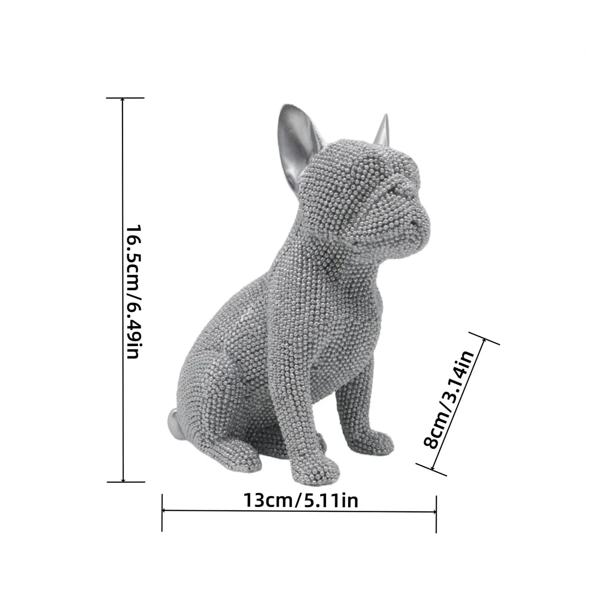 Animais de Estimação Colecionáveis, Presente Para Amantes de Animais de Estimação. Resina, Presente-Animal, Estátua-de-chihuahua, Escultura-Decorativa, Ornamento Decorativo de Chihuahua, Estátua-Chihuahua, Estátua Decorativa de Chihuahua, Estátua de Chihuahua, Estatueta Decorativa de Chihuahua, Escultura-Decorativa, Escultura Decorativa de Chihuahua, Decoração-Moderna, Decoração-Moderna, Lojas Bratta